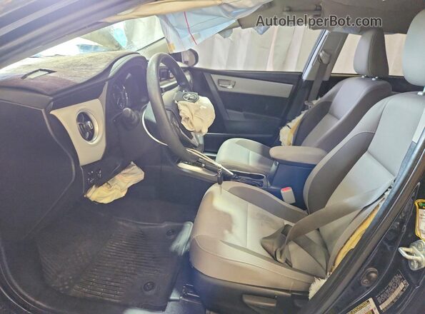 2T1BURHE8KC177437 2019 TOYOTA COROLLA Blue Front interior view