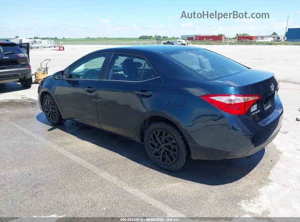 2T1BURHE8KC186669 2019 TOYOTA COROLLA Black Задня ліва чверть