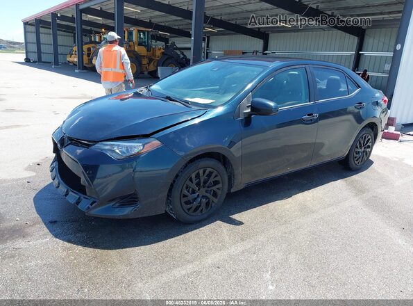 2T1BURHE8KC186669 2019 TOYOTA COROLLA Black Передня ліва чверть