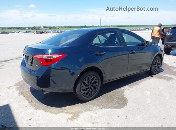 2T1BURHE8KC186669 2019 TOYOTA COROLLA Black Задня права чверть