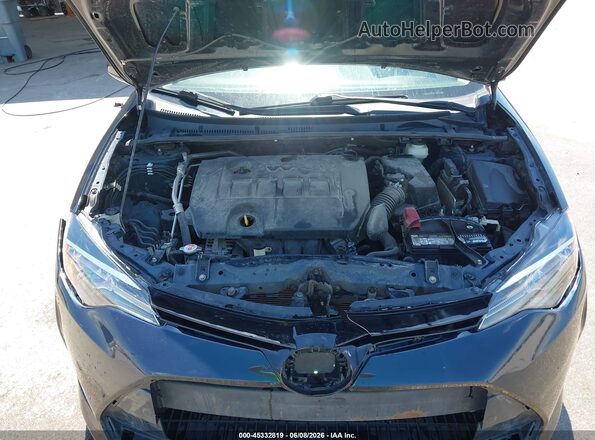 2T1BURHE8KC186669 2019 TOYOTA COROLLA Black Вид ззаду