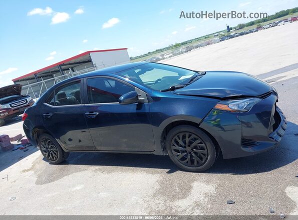 2T1BURHE8KC186669 2019 TOYOTA COROLLA Black Вид задньої частини салону