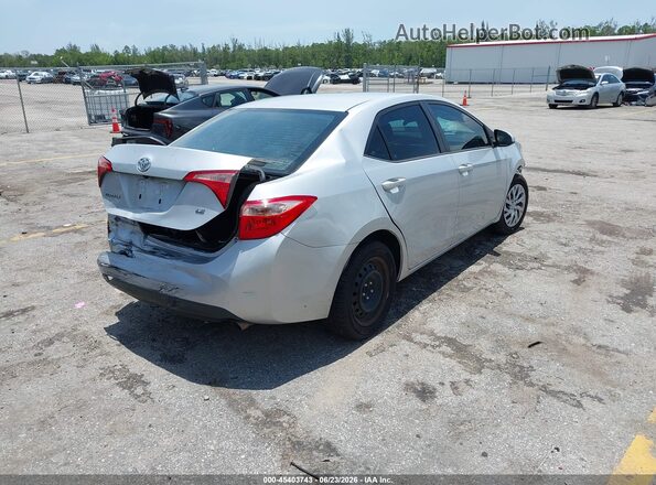 2T1BURHE8KC191788 2019 TOYOTA COROLLA Silver Tył prawy