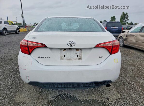2T1BURHE8KC243534 2019 TOYOTA COROLLA Белый Вид сзади