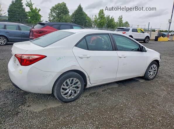 2T1BURHE8KC243534 2019 TOYOTA COROLLA Белый Задняя правая четверть