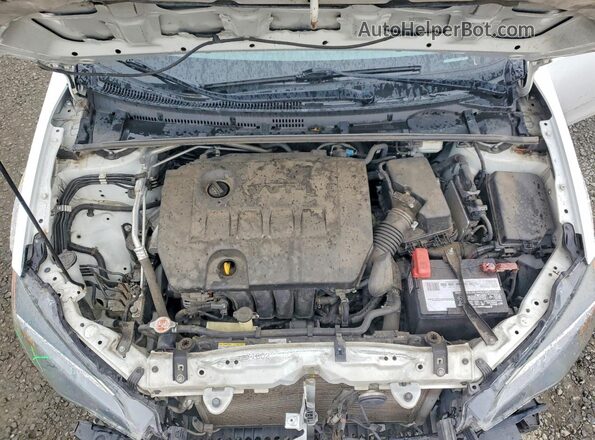 2T1BURHE8KC243534 2019 TOYOTA COROLLA Белый Вид задней части салона