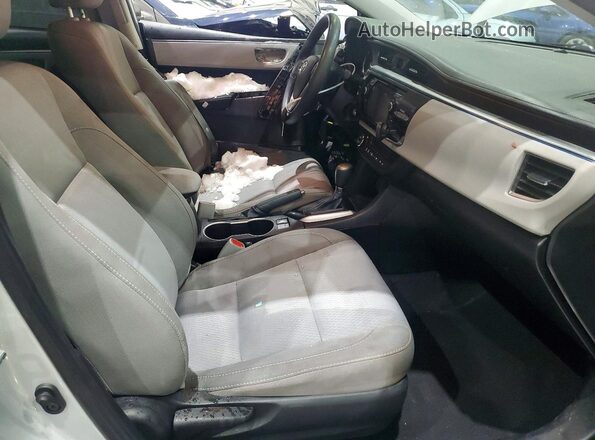 2T1BURHE9GC481982 2016 TOYOTA COROLLA Gray წინა სალონის ხედი