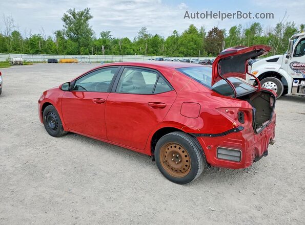 2T1BURHE9GC487975 2016 TOYOTA COROLLA Red 