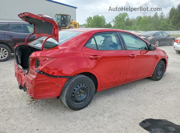 2T1BURHE9GC487975 2016 TOYOTA COROLLA Red 