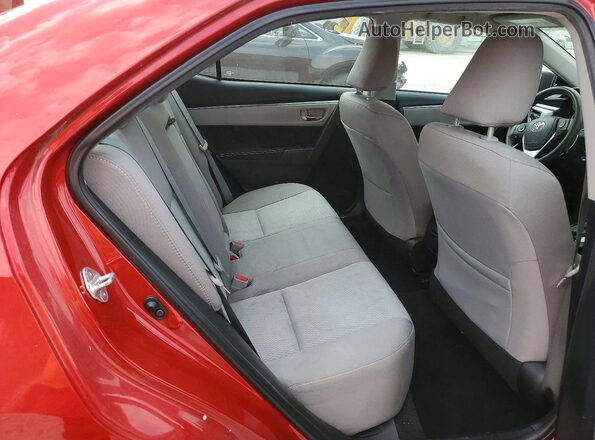 2T1BURHE9GC487975 2016 TOYOTA COROLLA Red 