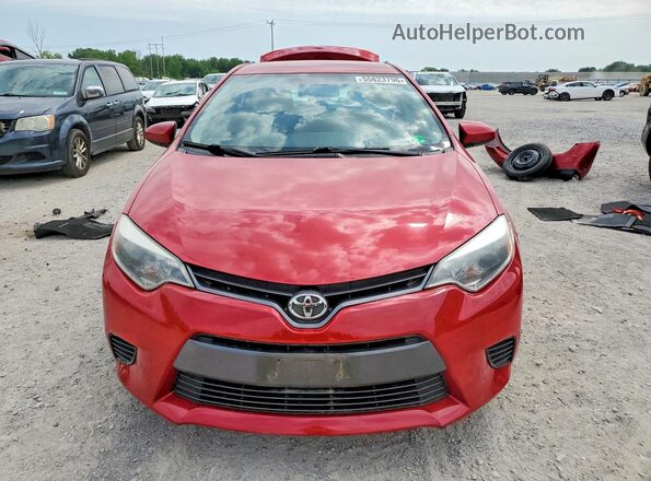 2T1BURHE9GC487975 2016 TOYOTA COROLLA Red 