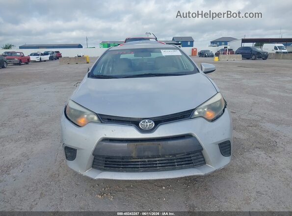 2T1BURHE9GC501096 2016 TOYOTA COROLLA Silver Vista del cuadro de instrumentos