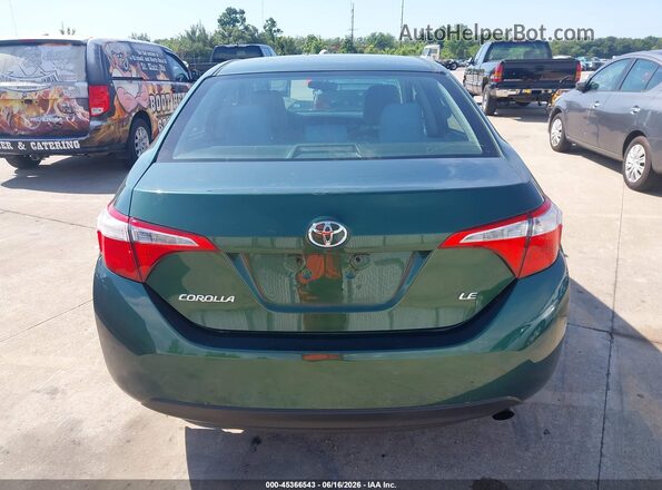 2T1BURHE9GC521235 2016 TOYOTA COROLLA Green 
