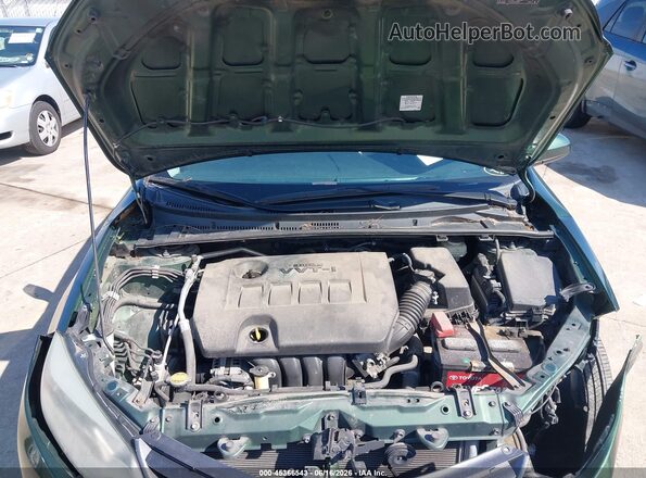 2T1BURHE9GC521235 2016 TOYOTA COROLLA Green Rear view