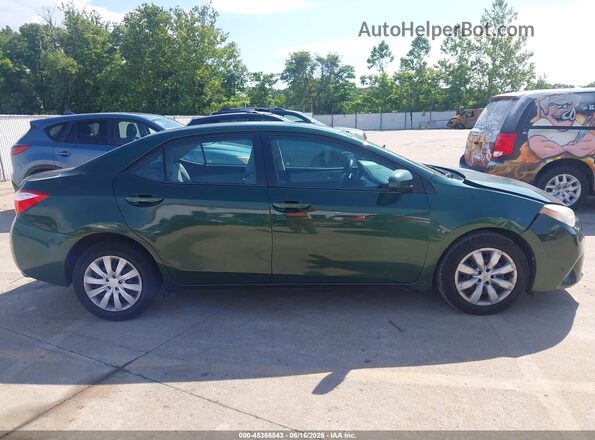 2T1BURHE9GC521235 2016 TOYOTA COROLLA Green Rear interior view