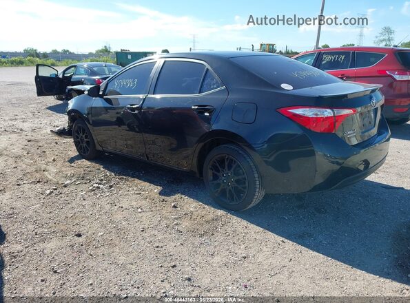 2T1BURHE9GC523082 2016 TOYOTA COROLLA Black Rear left