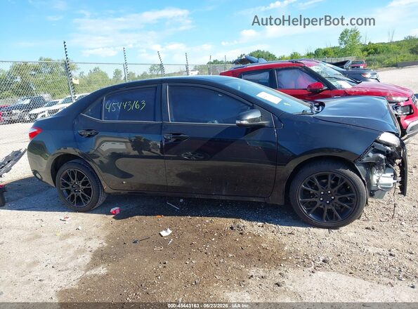 2T1BURHE9GC523082 2016 TOYOTA COROLLA Black Rear interior view