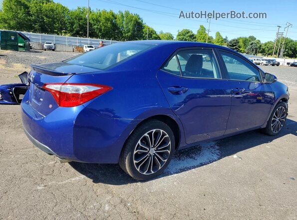 2T1BURHE9GC544353 2016 TOYOTA COROLLA Blue 
