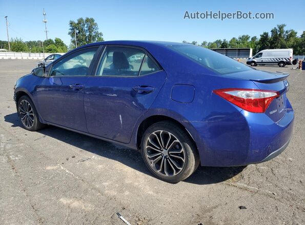 2T1BURHE9GC544353 2016 TOYOTA COROLLA Blue 