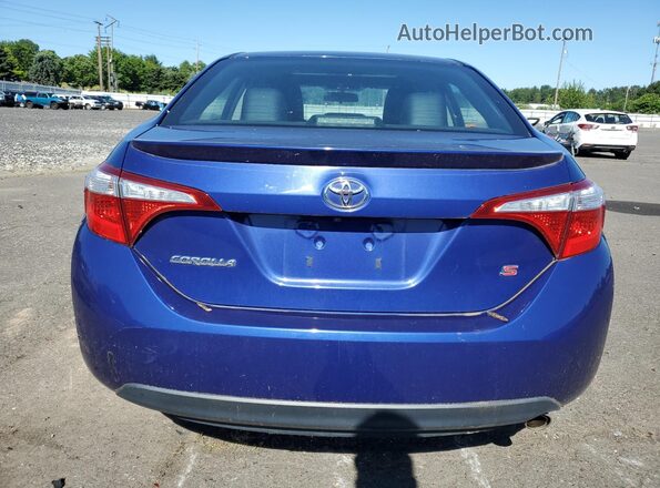 2T1BURHE9GC544353 2016 TOYOTA COROLLA Blue 