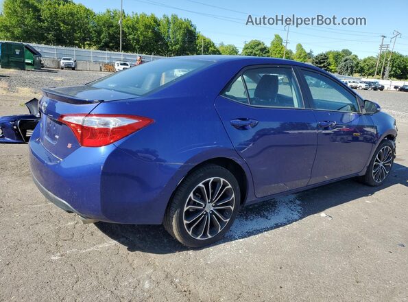 2T1BURHE9GC544353 2016 TOYOTA COROLLA Blue 