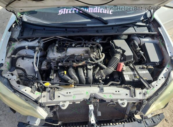 2T1BURHE9GC580740 2016 TOYOTA COROLLA White უკანა სალონის ხედი