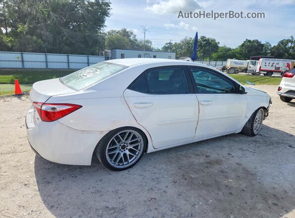 2T1BURHE9GC580740 2016 TOYOTA COROLLA White უკანა მარჯვენა