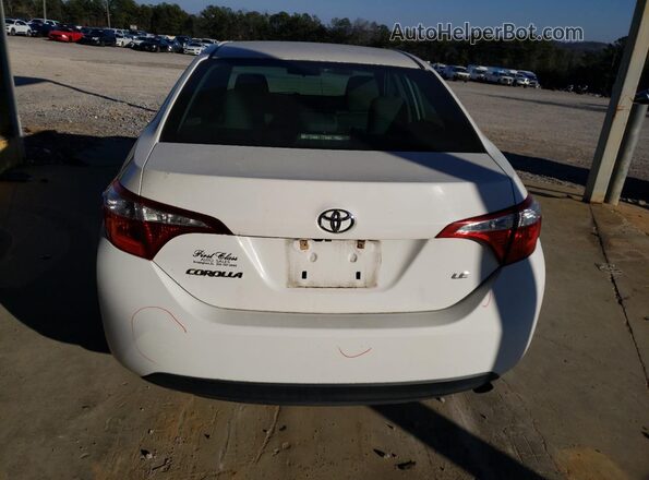 2T1BURHE9GC583346 2016 TOYOTA COROLLA White Rear view