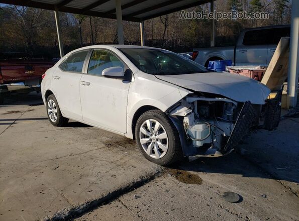 2T1BURHE9GC583346 2016 TOYOTA COROLLA White Front right