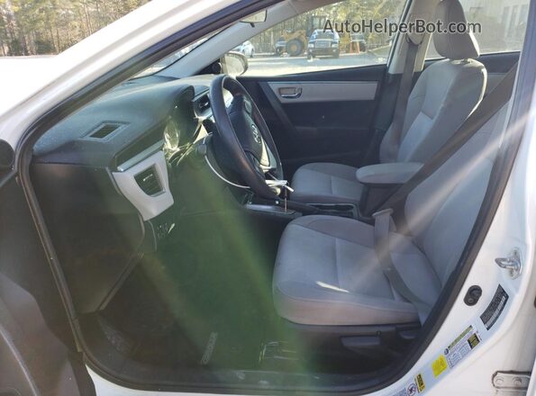 2T1BURHE9GC583346 2016 TOYOTA COROLLA White Front interior view