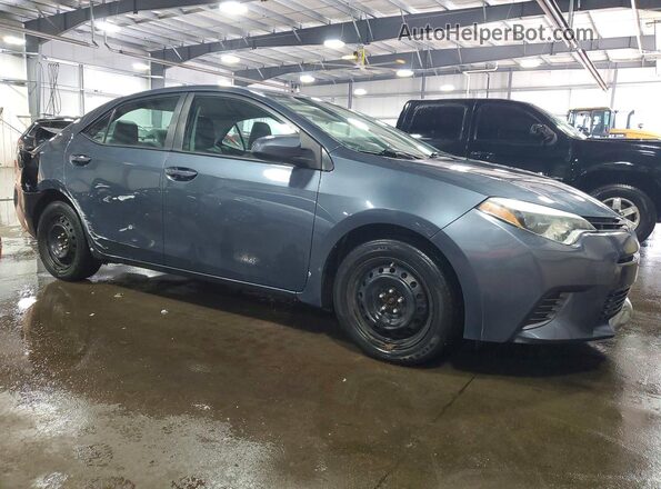 2T1BURHE9GC596551 2016 TOYOTA COROLLA Gray წინა მარჯვენა