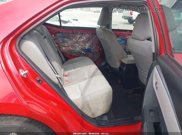 2T1BURHE9GC606236 2016 TOYOTA COROLLA Red Widok naklejki z numerem VIN