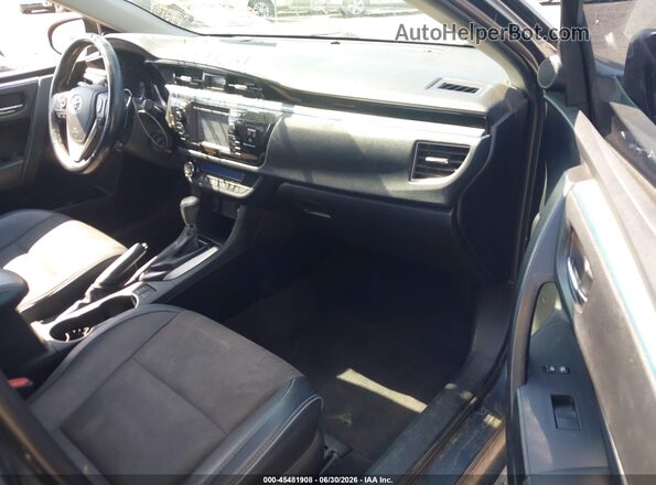 2T1BURHE9GC606561 2016 TOYOTA COROLLA Синий Вид салона спереди