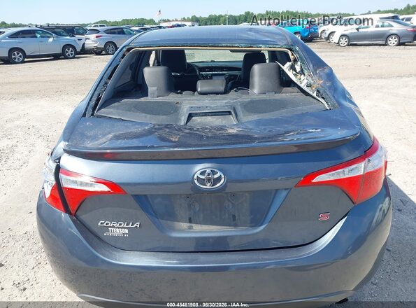 2T1BURHE9GC606561 2016 TOYOTA COROLLA Синий Вид спереди
