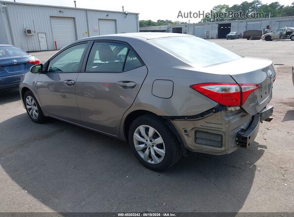 2T1BURHE9GC614384 2016 TOYOTA COROLLA Gray Հետևի ձախ