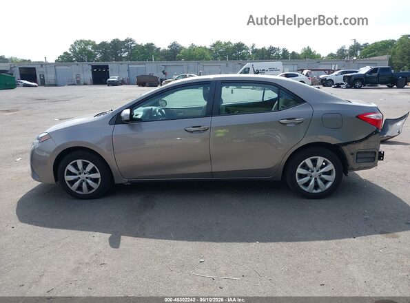 2T1BURHE9GC614384 2016 TOYOTA COROLLA Gray 