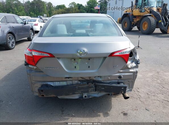 2T1BURHE9GC614384 2016 TOYOTA COROLLA Gray 