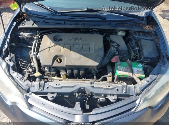 2T1BURHE9GC674598 2016 TOYOTA COROLLA Blue Vista trasera