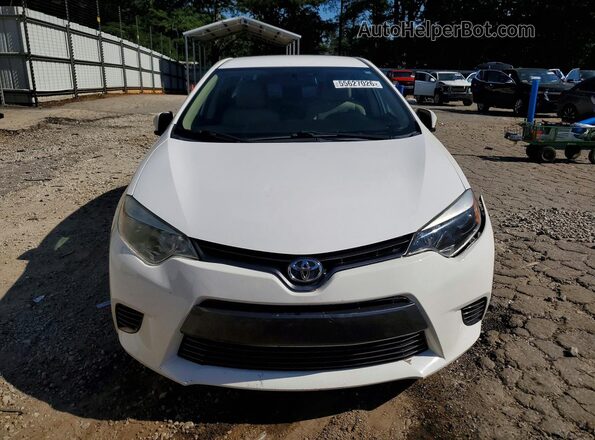 2T1BURHE9GC736095 2016 TOYOTA COROLLA White Vista frontal