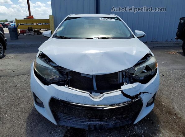 2T1BURHE9GC742141 2016 TOYOTA COROLLA White Դիմացի տեսք