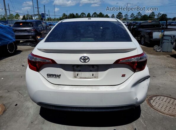 2T1BURHE9GC742141 2016 TOYOTA COROLLA White Հետևի տեսք
