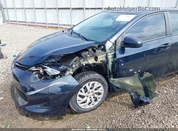 2T1BURHE9HC770569 2017 TOYOTA COROLLA Синий Вид спереди