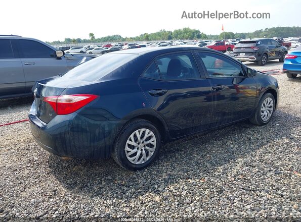 2T1BURHE9HC770569 2017 TOYOTA COROLLA Синий Задняя правая четверть