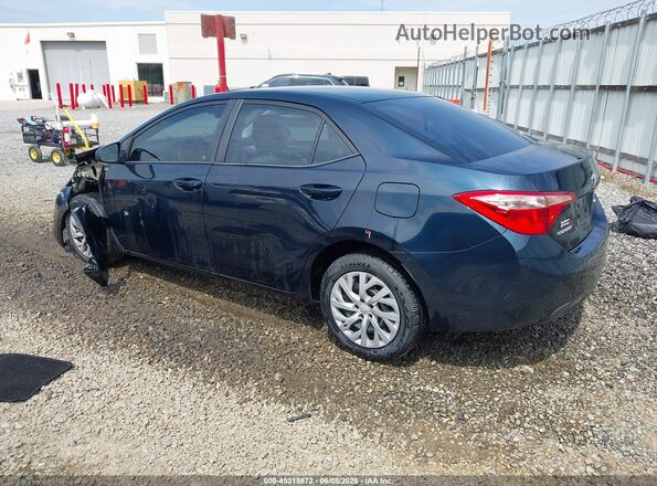 2T1BURHE9HC770569 2017 TOYOTA COROLLA Синий Задняя левая четверть