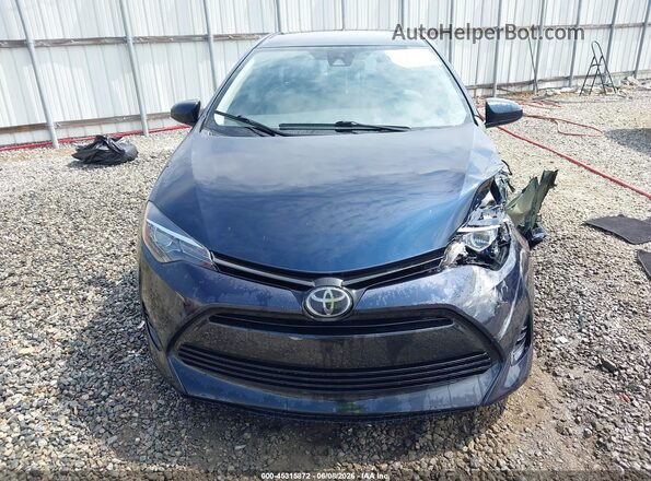 2T1BURHE9HC770569 2017 TOYOTA COROLLA Синий Вид задней части салона