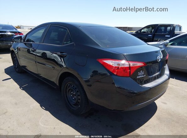 2T1BURHE9HC778316 2017 TOYOTA COROLLA Black Rear left