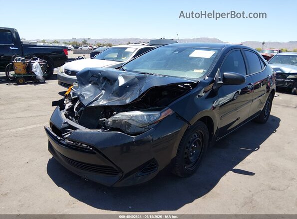 2T1BURHE9HC778316 2017 TOYOTA COROLLA Black Front left