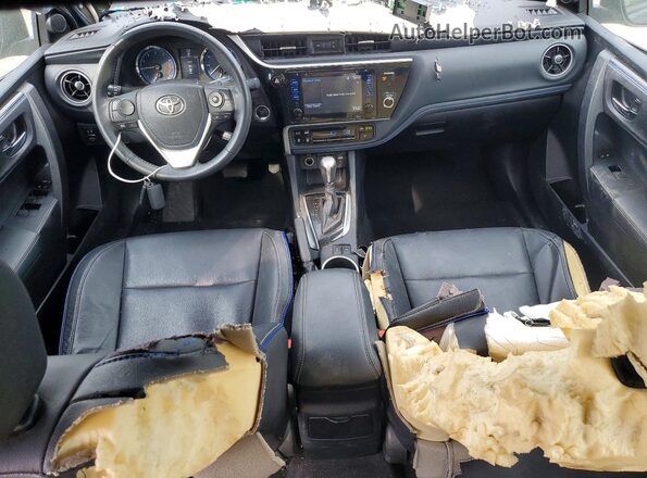 2T1BURHE9HC793446 2017 TOYOTA COROLLA Синий Вид панели приборов