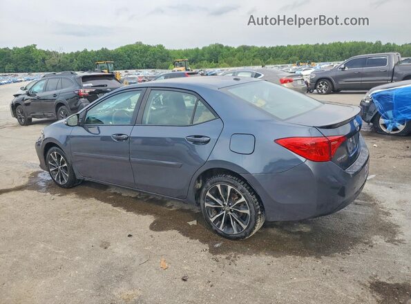 2T1BURHE9HC793446 2017 TOYOTA COROLLA Синий Задняя левая четверть