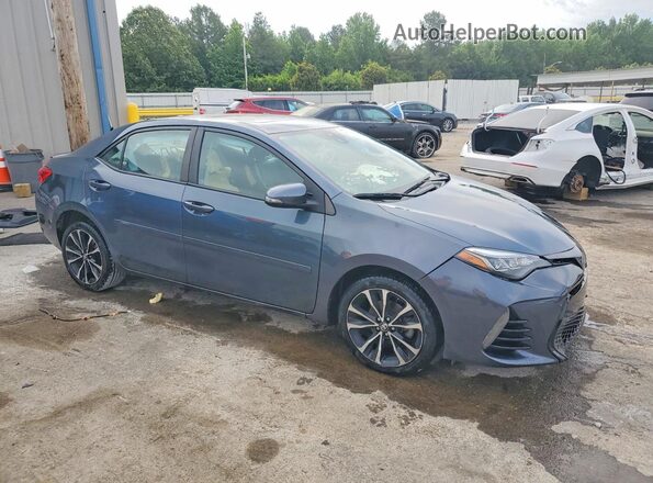 2T1BURHE9HC793446 2017 TOYOTA COROLLA Синий Передняя правая четверть